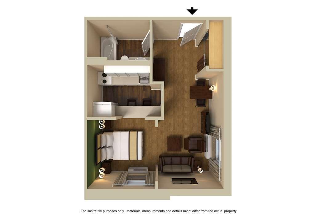 Extended Stay America Select Suites - Raleigh - Rtp - 4610 Miami Blvd Durham Rom bilde